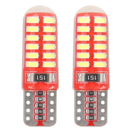 AMiO AMiO LED CANBUS 24SMD 3014 T10e (W5W) SILCA Wit 12V AMiO 4