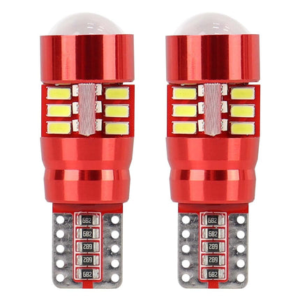 AMiO AMiO LED CANBUS 27SMD 3014 T10e (W5W) Wit 12V/24V AMiO 5