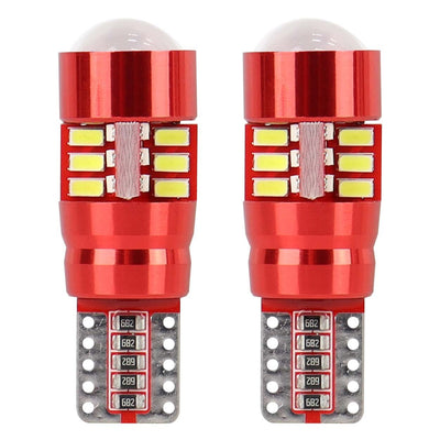 AMIO LED CANBUS 27SMD 3014 T10E (W5W) Weiß 12V/24 V