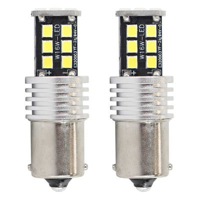 AMIO LED CANBUS 2835 15SMD 1156 BA15S P21W R10W R5W Weiß 12V/24 V