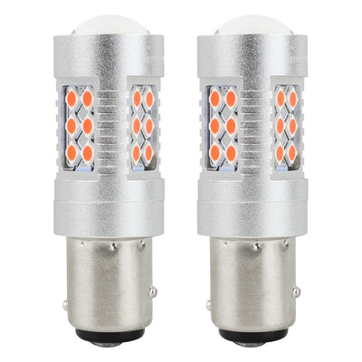 AMIO LED CANBUS 3030 24SMD 1157 BAY15D PR21/5W rot 12V/24 V