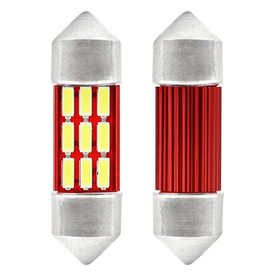 AMIO LED CANBUS 4014 12SMD FERTOEN C5W C10W C3W 31 mm Weiß 12V/24 V