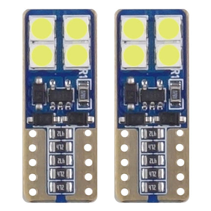 AMiO AMiO LED CANBUS 8SMD 2835 T10e (W5W) Wit 12V/24V AMiO 5