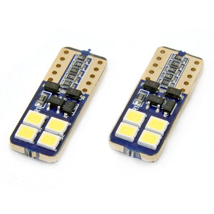 AMiO AMiO LED CANBUS 8SMD 2835 T10e (W5W) Wit 12V/24V AMiO 1