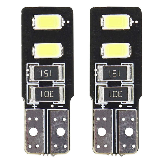 AMiO LED CANBUS Lamp 5600K 4SMD 5730 T10 (W5W) Wit Helder - VCTparts.nl