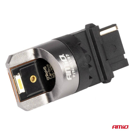 AMiO LED CANBUS PRO serie 3156 P27W 2x1860SMD Wit 12/24V FULL CANBUS - VCTparts.nl