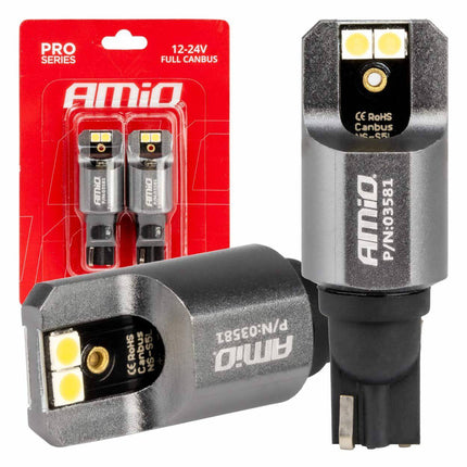 AMiO AMiO LED CANBUS PRO serie T15 W16W 4x3030 SMD Wit 12/24V FULL CANBUS AMiO 1