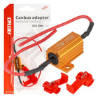 AMIO LED Canbus Weerstand 25 Ohm 25W - Voorkomt CANBUS Foutmeldingen Storing Oplossen - VCTparts.nl
