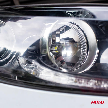 AMiO LED Koplampen COBserie H7 Dimlichten Wit - VCTparts.nl