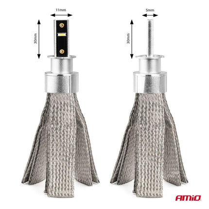 AMiO AMiO LED Koplampen FLEX+ Serie H3 canbus 6000K 12 - 24V Dimlichten Wit AMiO 5