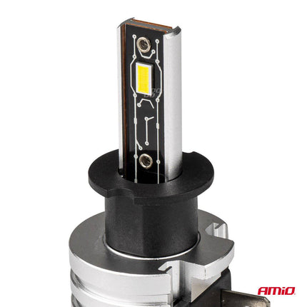 AMiO LED Koplampen H - mini - serie H3 Dimlichten Wit - VCTparts.nl