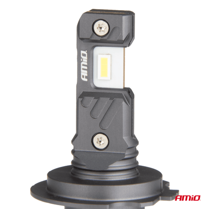 AMiO AMiO LED Koplampen Mini + Grootlicht Hybrid series H7 (H18) Wit 6000K - 3500LM + 5600LM Canbus 60W 4 stuks Combideal 5