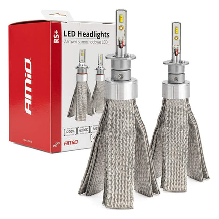 AMiO AMiO LED Koplampen RS+ Serie H1 – 50W Slimme Dimlichten in Wit AMiO 9