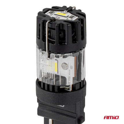 AMiO AMiO LED Lamp LumiTec 3157 P27/7W 12V FULL CANBUS – Krachtige Witte LED Vervanger (1 stuk) AMiO 4