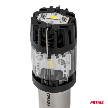 AMiO AMiO LED Lamp LumiTec BAY15D P21/5W 12V FULL CANBUS – Helder Wit LED Vervanger (1 stuk) AMiO 4