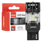 AMiO AMiO LED Lamp LumiTec T20S 7440 W21W 12V FULL CANBUS – Krachtige Witte LED Vervanger (1 stuk) AMiO 1