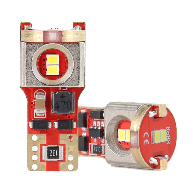 AMiO LED - lampen CANBUS 2016 6SMD T10 W5W W10W Wit Wit 12V/24V - VCTparts.nl