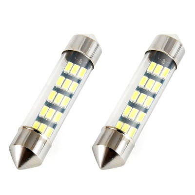 AMIO LED Standard 3014 15SMD Festoen C5W C10W C3W 39 mm Weiß 12V