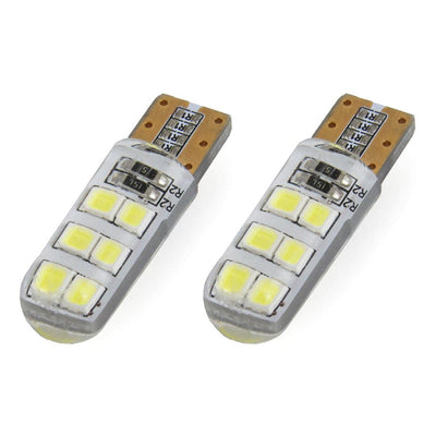 AMIO LED Standard T10 W5W 12xSMD 2835 12V Silber