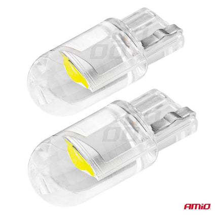 AMiO AMiO LED STANDAARD T10 W5W COB HPC 12V Helder wit AMiO 6