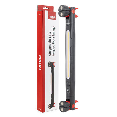 LED Werklamp met Magneet en Klem 4000mAh - Inspectielamp voor Garage en Werkplaats