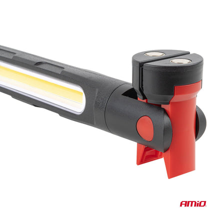 AMiO LED Werklamp met Magneet en Klem 4000mAh - Inspectielamp voor Garage en Werkplaats AMiO 5