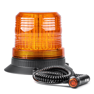 AMIO LED Blinking Licht Notfallbeleuchtung mit Magnet 80LED 12/24 V Orange
