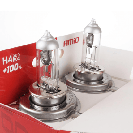 AMiO AMiO LumiTec Silver Halogeen Dimlicht +100% H4 12V 60/55W (set) AMiO 3