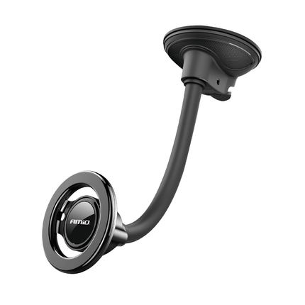 AMiO AMiO Magsafe Auto Telefoonhouder met Telescopisch Uitschuifbare Arm voor Voorruit Zwart AMiO 1