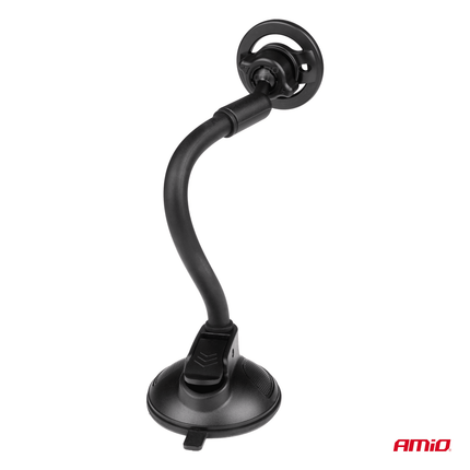 AMiO AMiO Magsafe Auto Telefoonhouder met Telescopisch Uitschuifbare Arm voor Voorruit Zwart AMiO 4