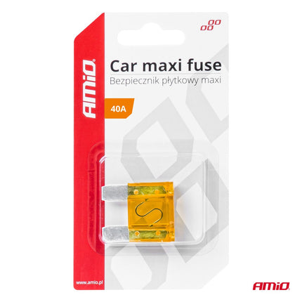 AMiO MAXI auto zekering 40A - Krachtige stroombeveiliging - VCTparts.nl