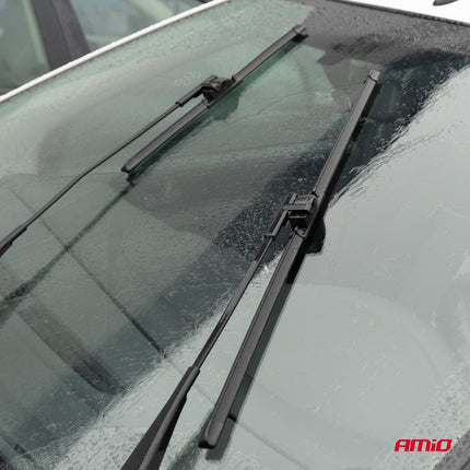 AMiO AMiO Multiconnect Flat Wiper Ruitenwisser 18 inch 450mm - Universele Ruitenwisser met 12 Adapters AMiO 7
