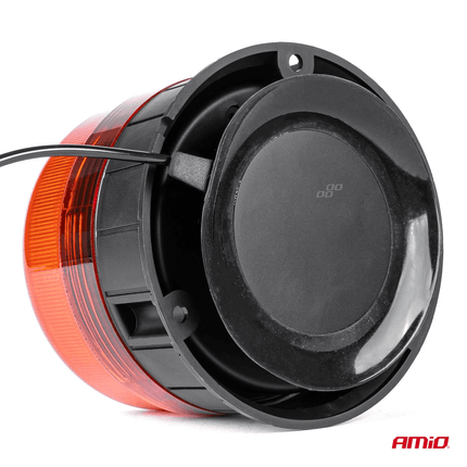 AMiO AMiO Oranje LED Zwaailicht Noodverlichting met Magneet 39LED 12/24V met Krulsnoer AMiO 7