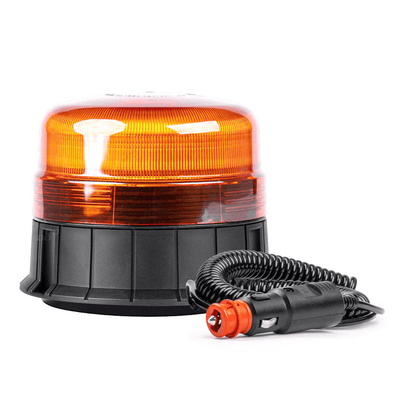 Amioorange LED Blitzlicht Notfallbeleuchtung mit Magnet 39led 12/24 V mit Lockenkabel