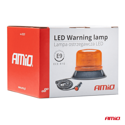 AMiO AMiO Oranje LED Zwaailicht Noodverlichting met Magneet 60LED 12/24V AMiO 2