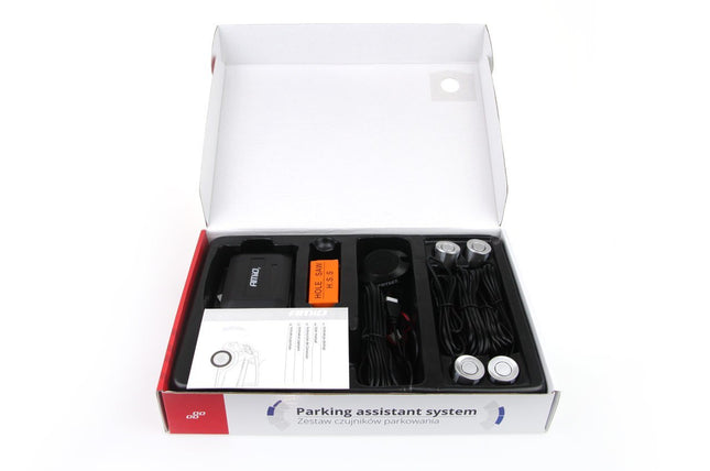 AMiO AMiO Parkeerhulpsysteem Buzzer 4 sensor zilver AMiO 2