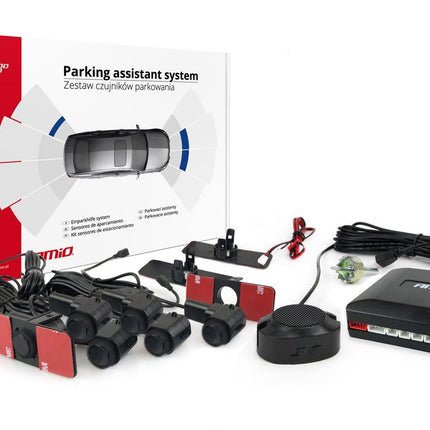 AMiO AMiO Parkeerhulpsysteem Buzzer 8 sensor zwart binnenmontage 165mm AMiO 1