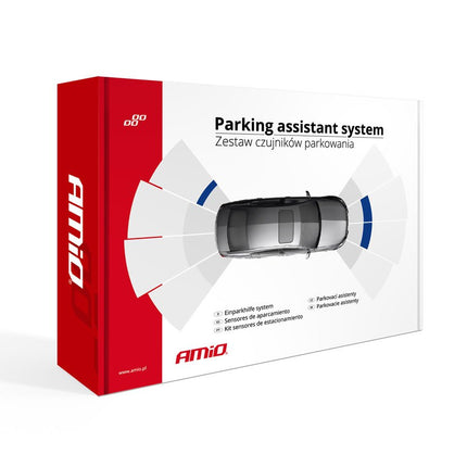 AMiO AMiO Parkeerhulpsysteem Buzzer 8 sensor zwart binnenmontage 165mm AMiO 4