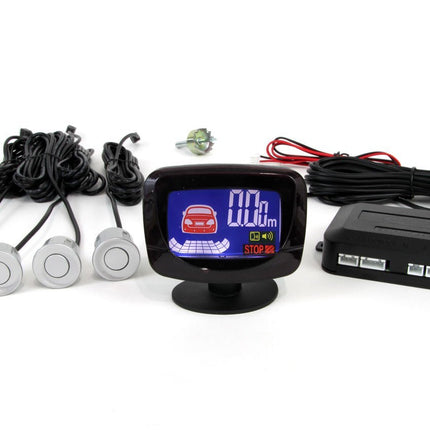 AMiO AMiO Parkeerhulpsysteem LED - GRAF 4 sensor zilver AMiO 7
