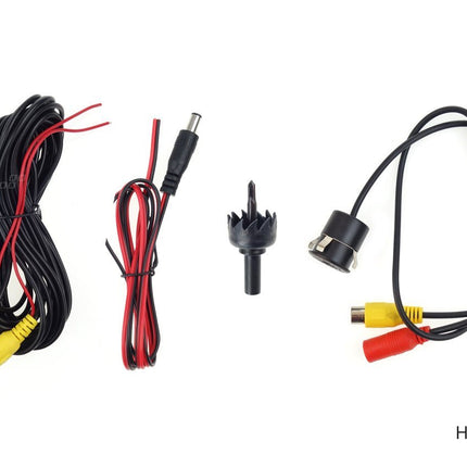 AMiO AMiO Parkeerhulpsysteem TFT01 4 3 inch LCD Beeldscherm - CAM308 LED Camera 4 Sensoren Wit AMiO 8