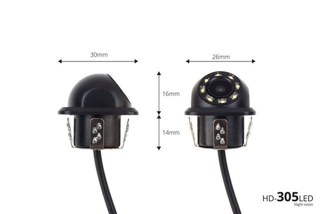 AMiO AMiO Parkeerhulpsysteem TFT01 43" met HD - 305 - LED 4 sensoren zwart Truck AMiO 2