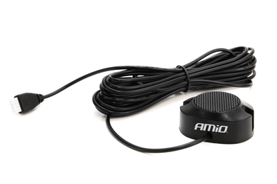 Amio Parkessensor Interieur Pieper 12 V Umkehrung Alarm Beeper Schwarz