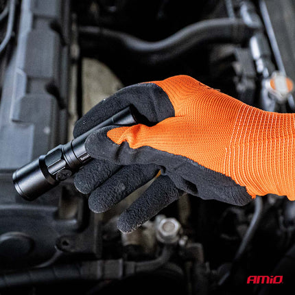 AMiO PE Latex Foam Safety Werkhandschoenen 2132X – Maat 10 L (2 Paar) - VCTparts.nl