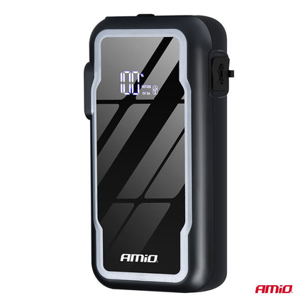 AMiO AMiO Portable 3 - in - 1 Jump Starter LED Powerbank – 12V 12Ah – 1600A – Compact en Krachtig AMiO 8