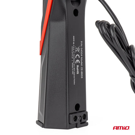 AMiO Professionele LED Looplamp Inspectielamp 5W COB met Draaibare Kop en Magnetische Bevestiging - VCTparts.nl