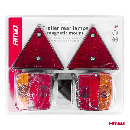 AMiO AMiO Set van Lampen met Driehoekige Reflectoren en Sterke Magneten 12V AMiO 2
