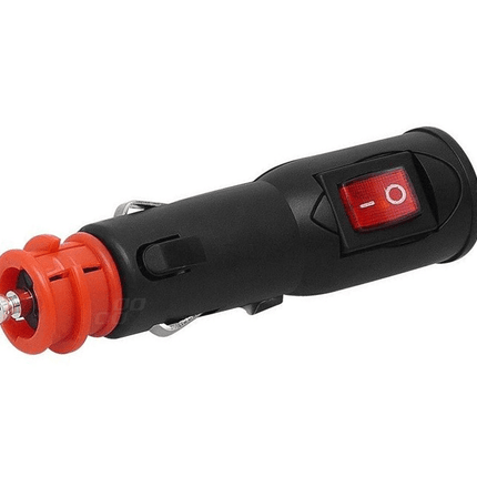 AMiO Sigarettenaanstekerplug Autostekker met Schakelaar 12/24V EURO/DIN Universeel - VCTparts.nl