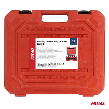 AMiO Silentblok en Lager Demontage Set 27 Delig - Bushing en Bearing Removal Tool Kit - VCTparts.nl