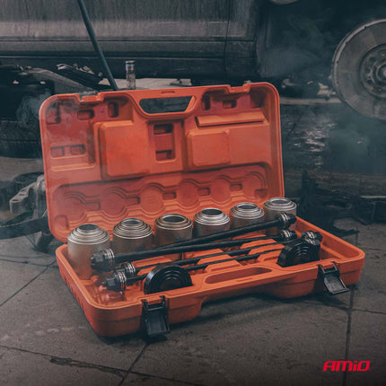 AMiO AMiO Silentblok en Lager Pers Set 26 Delig - Bushing Installatie en Demontage Gereedschap AMiO 3