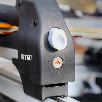 AMiO Ski- en Snowboarddrager 570mm SSR-01S voor op de Dakdrager AMiO 13